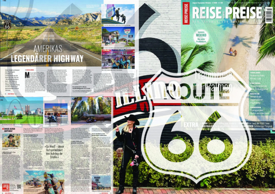 Reise & Preise, 100 Jahre Mythos Route 66, von Michael Krüger
